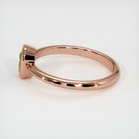 0.53 Ct. Sapphire Ring, 18K Rose Gold 4