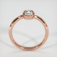 0.77 Ct. Sapphire Ring, 18K Rose Gold 3