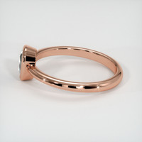 0.77 Ct. Sapphire Ring, 18K Rose Gold 4