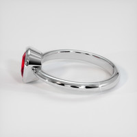 1.49 Ct. Ruby Ring, 10K White Gold 4
