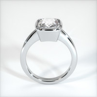 2.75 Ct. White Sapphire Ring, 10K White Gold 3