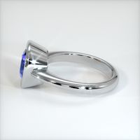 3.24 Ct. Sapphire Ring, 14K White Gold 4