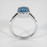 2.82 Ct. Gemstone Ring, 14K White Gold 3