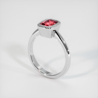 2.03 Ct. Sapphire Ring, 14K White Gold 2