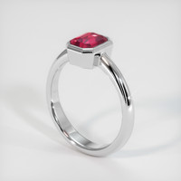 Men's Ruby Ring 2.00 Ct., 14K White Gold Preview
