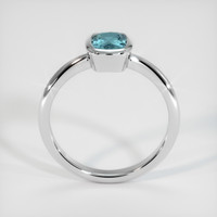 0.99 Ct. Sapphire Ring, 14K White Gold 3