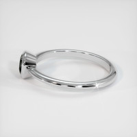 1.06 Ct. Sapphire Ring, 14K White Gold 4