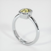 1.48 Ct. Sapphire Ring, 14K White Gold 2