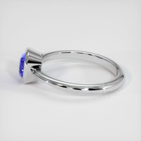 2.25 Ct. Sapphire Ring, 18K White Gold 4