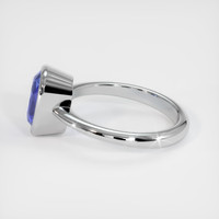 3.00 Ct. Sapphire Ring, 18K White Gold 4