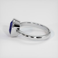 2.53 Ct. Gemstone Ring, 18K White Gold 4