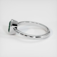 1.14 Ct. Sapphire Ring, 18K White Gold 4