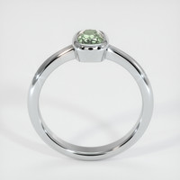 0.97 Ct. Sapphire Ring, 18K White Gold 2
