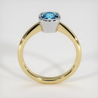 1.85 Ct. Gemstone Ring, 14K White & Yellow 3