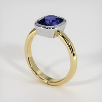 2.53 Ct. Gemstone Ring, 14K White & Yellow 2