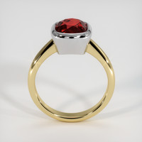 3.10 Ct. Gemstone Ring, 14K White & Yellow 3