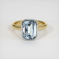 2.57 Ct. Gemstone Ring, 14K White & Yellow 1