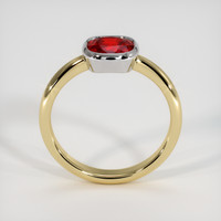 1.50 Ct. Ruby Ring, 14K White & Yellow 3