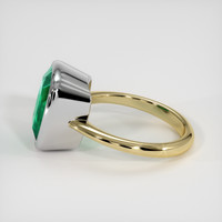 6.44 Ct. Gemstone Ring, 18K White & Yellow 4