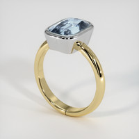2.57 Ct. Gemstone Ring, 18K White & Yellow 2