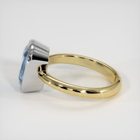 2.57 Ct. Gemstone Ring, 18K White & Yellow 4