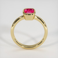 1.70 Ct. Pinkish Red Ruby Ring, 10K Yellow Gold 3