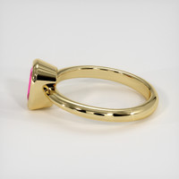 1.70 Ct. Pinkish Red Ruby Ring, 10K Yellow Gold 4