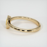 0.85 Ct. Yellow Sapphire Ring, 10K Yellow Gold 4