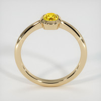 0.60 Ct. Yellow Sapphire Ring, 10K Yellow Gold 3