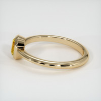0.60 Ct. Yellow Sapphire Ring, 10K Yellow Gold 4