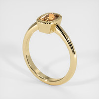 1.11 Ct. Gemstone Ring, 14K Yellow Gold 2