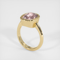5.28 Ct. Sapphire Ring, 14K Yellow Gold 2