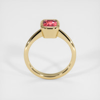 2.03 Ct. Padparadscha Sapphire Ring, 14K Yellow Gold 3