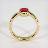 1.09 Ct. Ruby Ring, 14K Yellow Gold 3