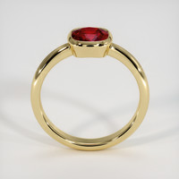 1.31 Ct. Ruby Ring, 14K Yellow Gold 3