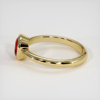 1.31 Ct. Ruby Ring, 14K Yellow Gold 4