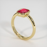 2.02 Ct. Ruby Ring, 14K Yellow Gold 2