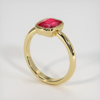 2.02 Ct. Ruby Ring, 14K Yellow Gold 2
