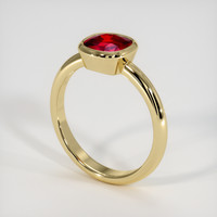 1.49 Ct. Ruby Ring, 14K Yellow Gold 2