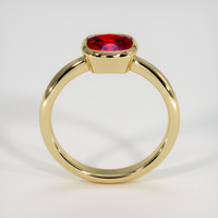 1.49 Ct. Ruby Ring, 14K Yellow Gold 3