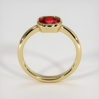 1.50 Ct. Ruby Ring, 14K Yellow Gold 3