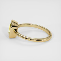 3.00 Ct. Yellow Sapphire Ring, 14K Yellow Gold 4