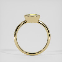 4.03 Ct. Yellow Sapphire Ring, 14K Yellow Gold 3