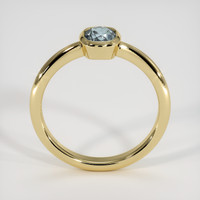1.00 Ct. Sapphire Ring, 14K Yellow Gold 3