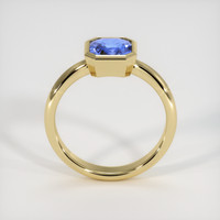 2.04 Ct. Blue Sapphire Ring, 14K Yellow Gold 3