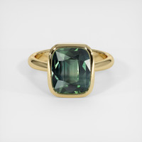 3.40 Ct. Sapphire Ring, 14K Yellow Gold 1
