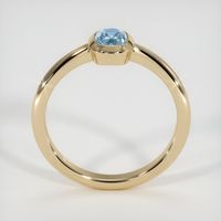 0.62 Ct. Sapphire Ring, 14K Yellow Gold 3