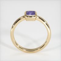0.80 Ct. Purple Sapphire Ring, 14K Yellow Gold 3