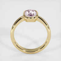 2.09 Ct. Grey Sapphire Ring, 14K Yellow Gold 3
