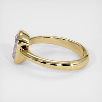 2.09 Ct. Grey Sapphire Ring, 14K Yellow Gold 4